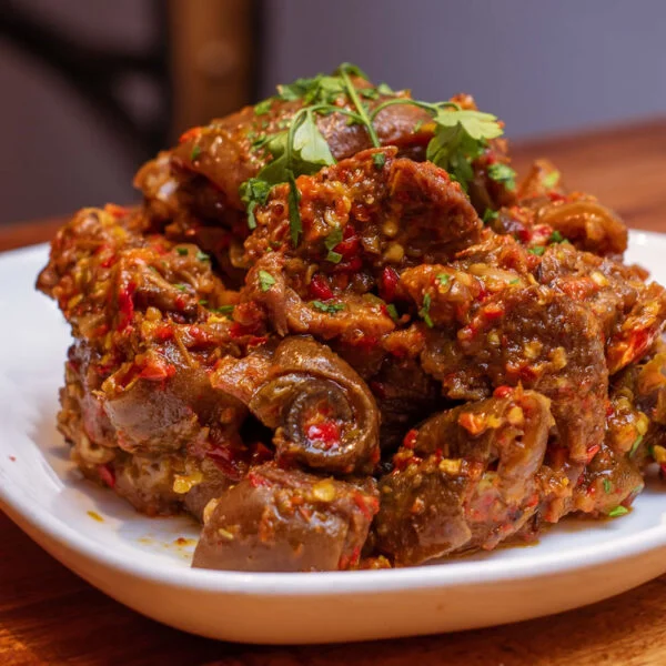 Peppered Goat Meat