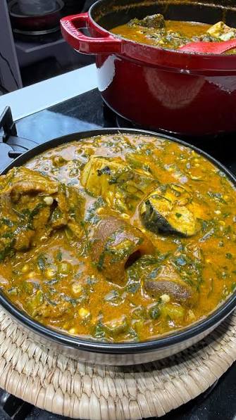 Ogbono Soup With Fish