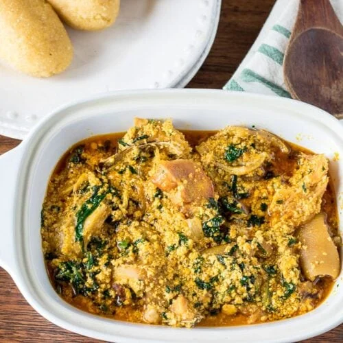 Egusi Soup With Chicken
