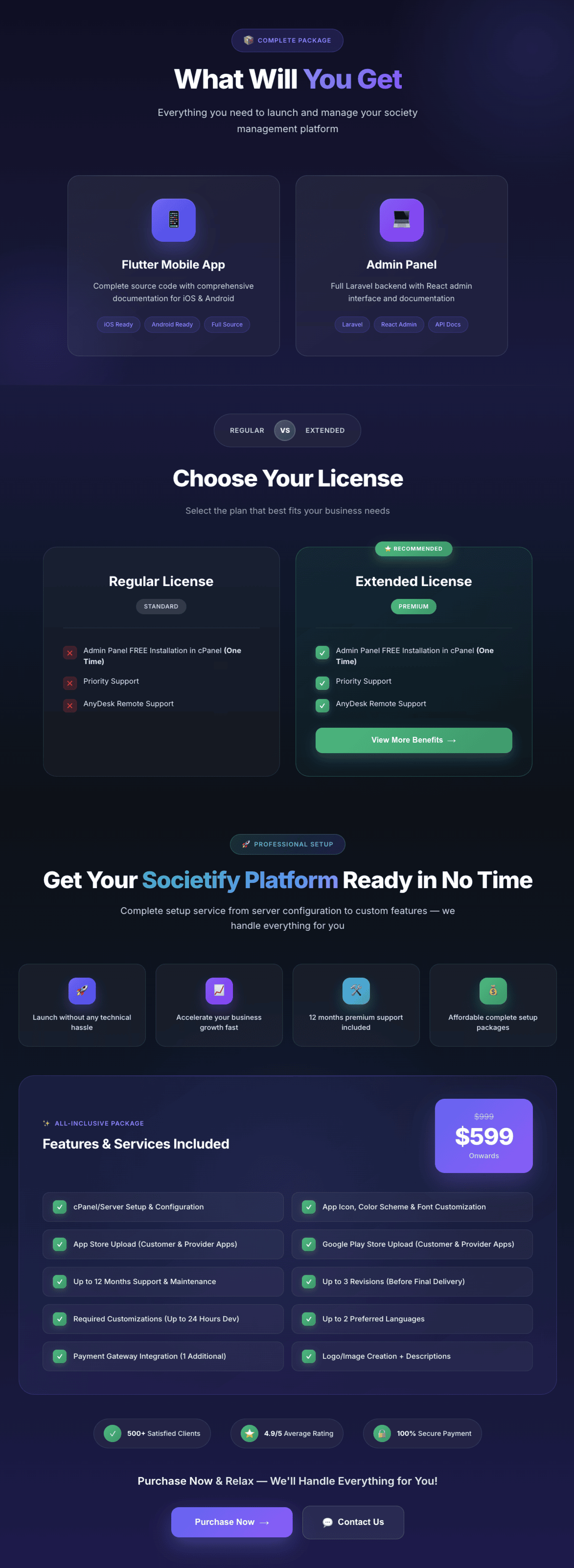 Societify Comparison Chart