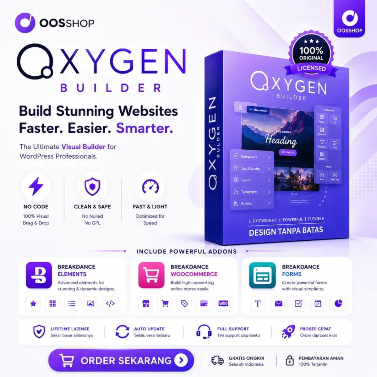 Jasa Instal Oxygen Builder