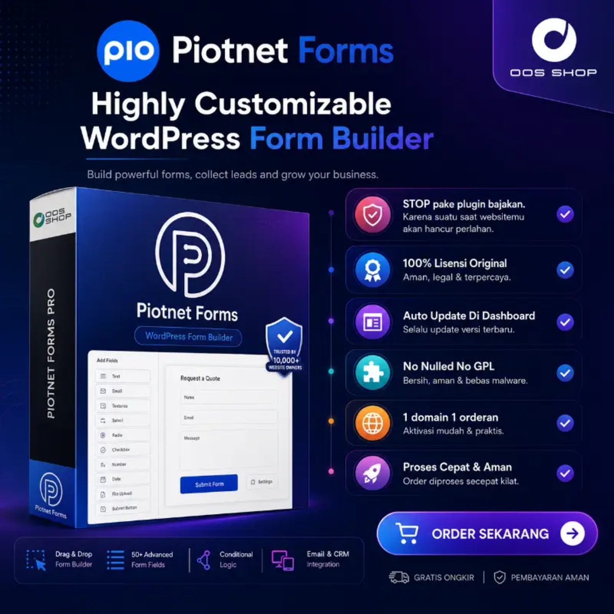 Jasa Instal Piotnet Forms Pro