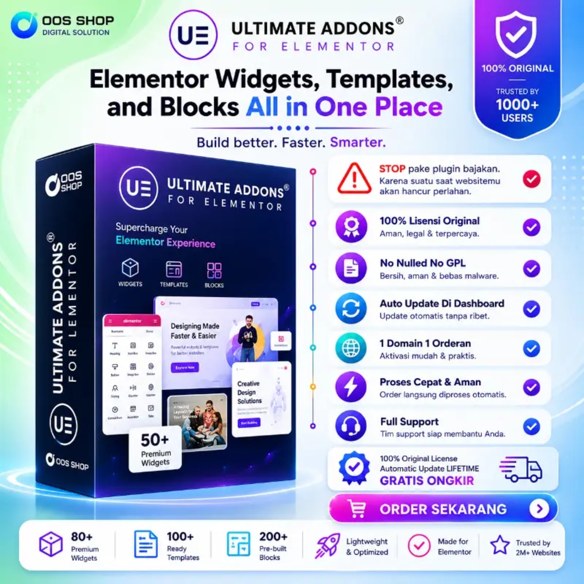 Jasa Instal Ultimate Addons For Elementor