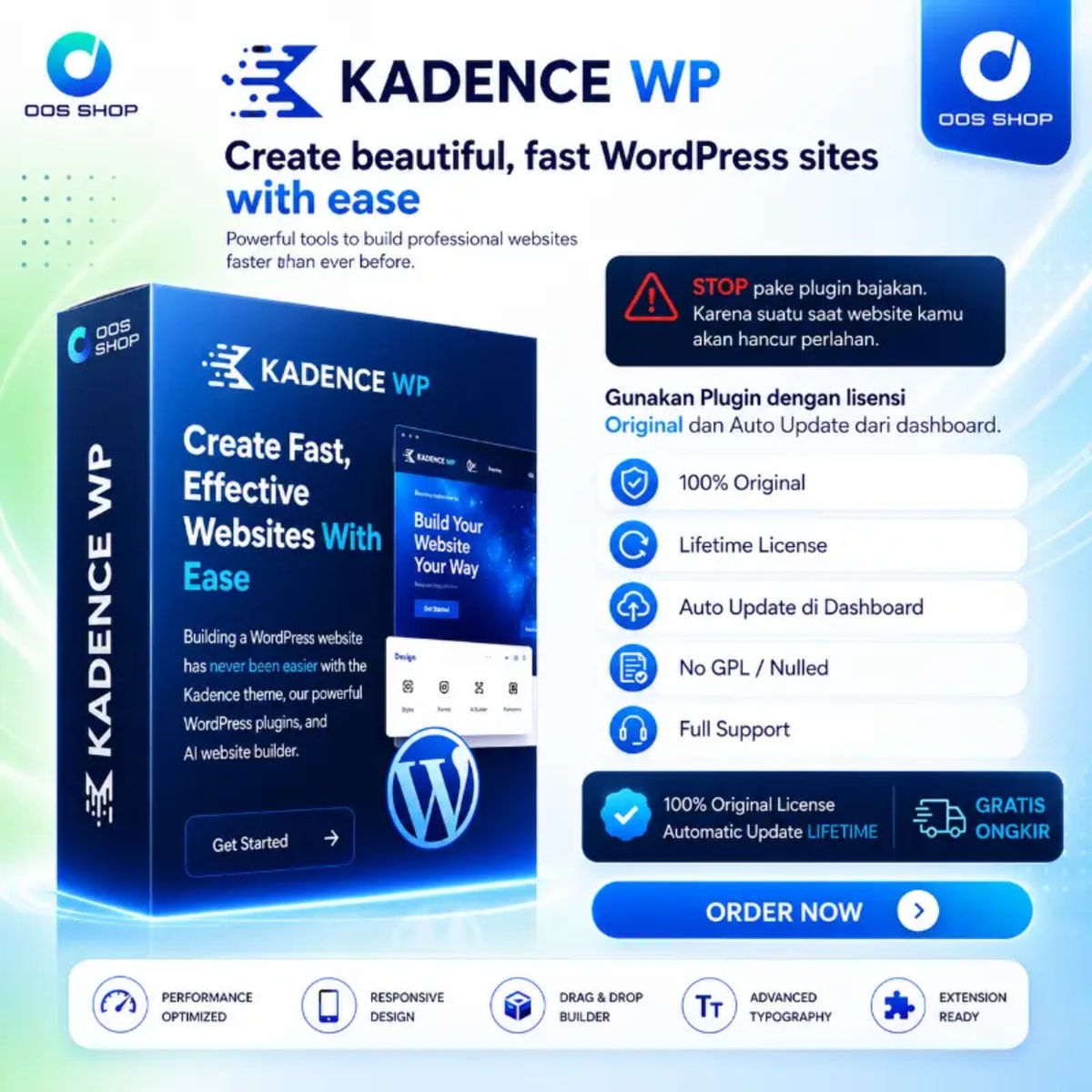 Jasa Instal Kadence Pro