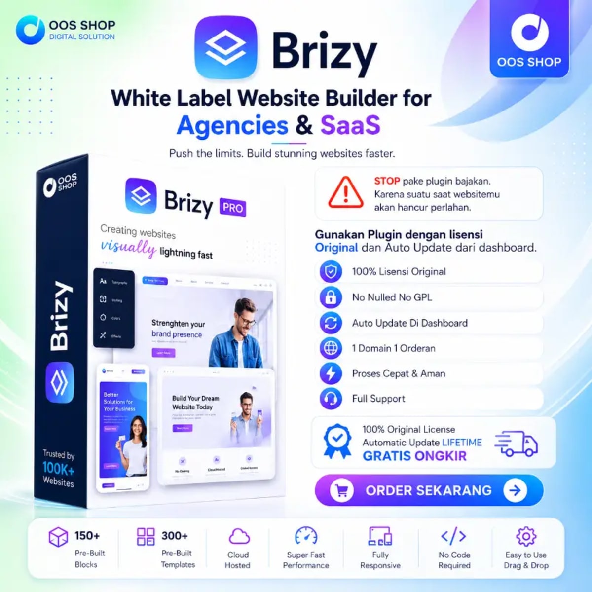 Jasa Instal Brizzy Pro