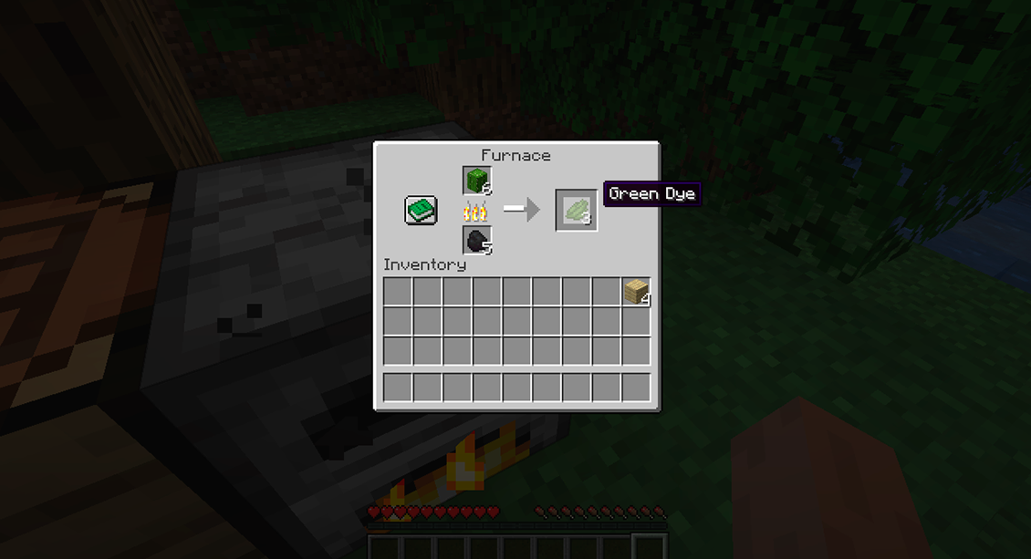 How to make green dye in Minecraft