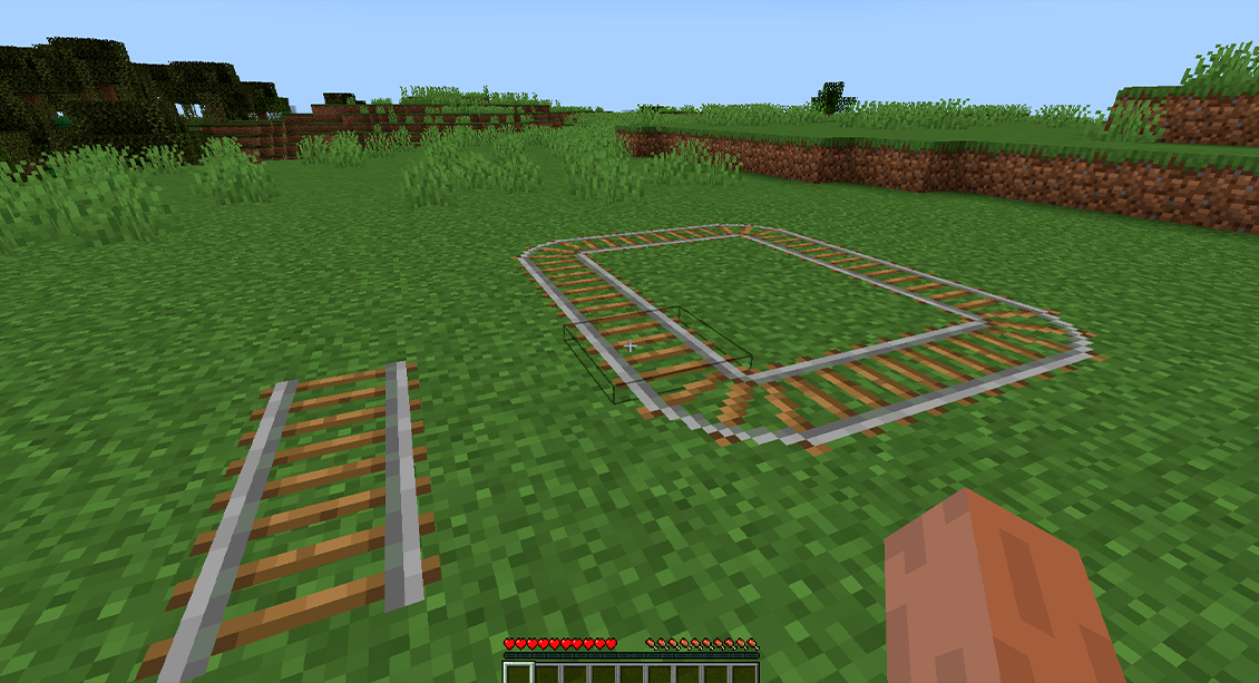 What does different rails do in Minecraft?