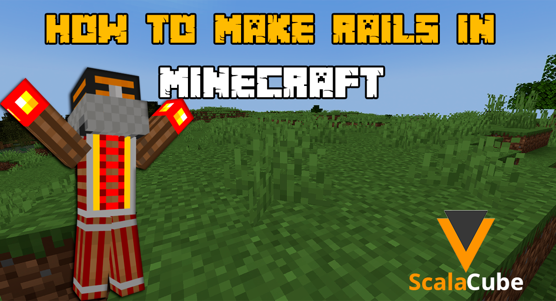 How to make Rails in Minecraft