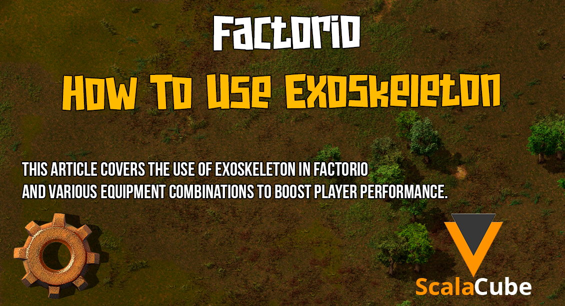 Factorio How to Use Exoskeleton