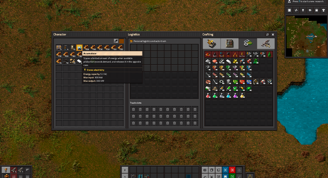 How to Charge Batteries in Factorio Scalacube