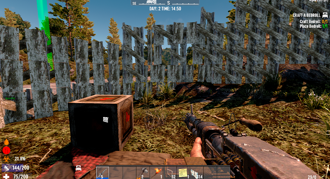 7 Days to Die Machine gun