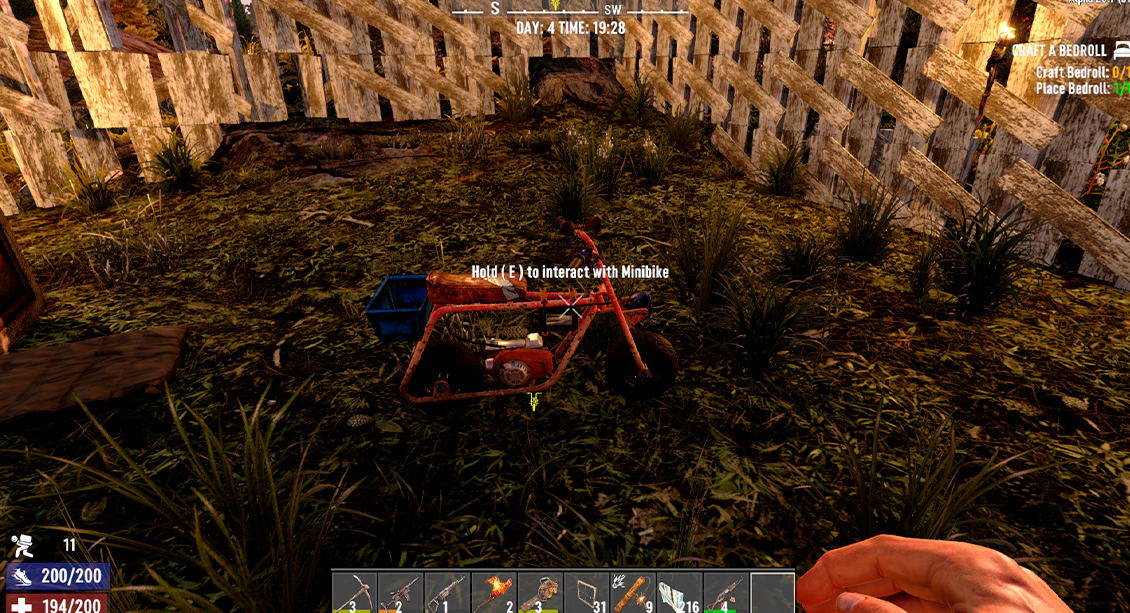 7 Days to Die Minibike