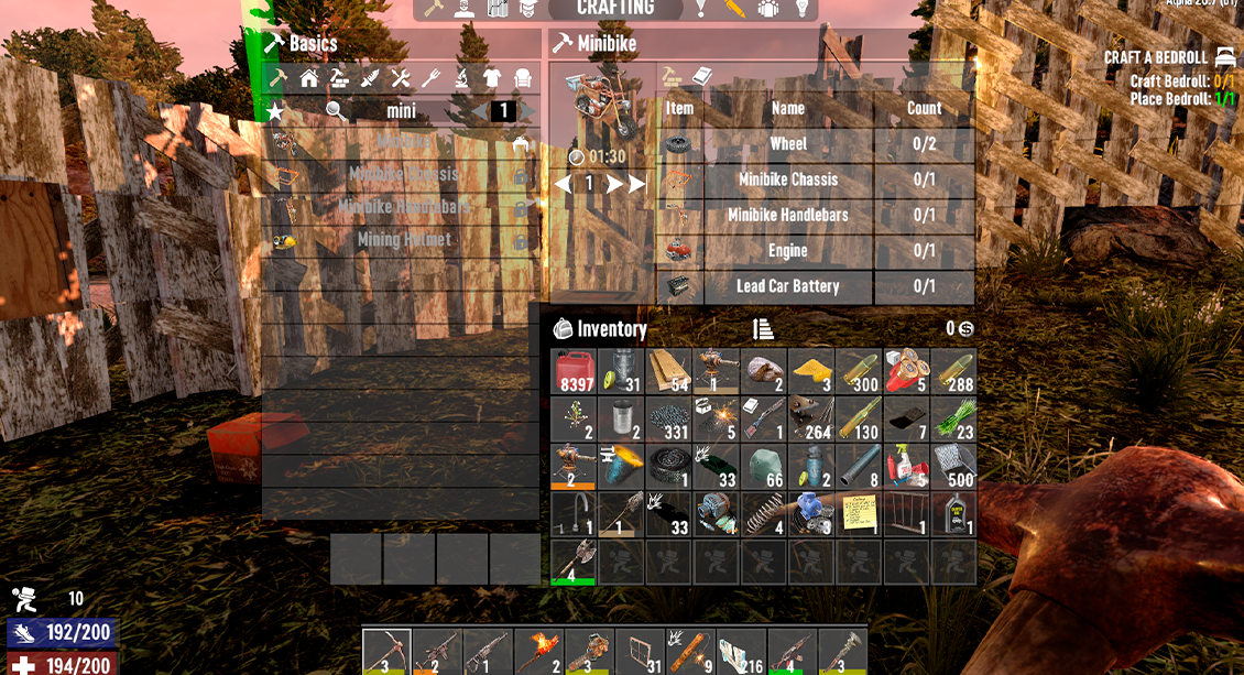 7 Days to Die MiniBike