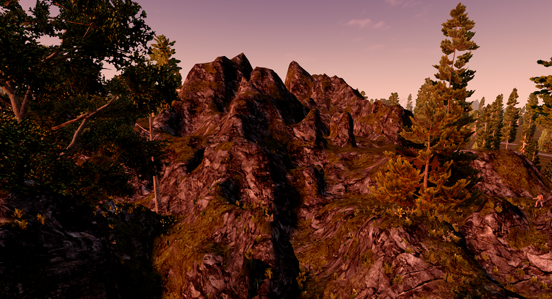 7 Days to Die moutains