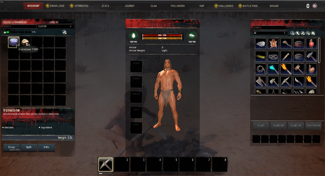 Conan Exiles ironstone