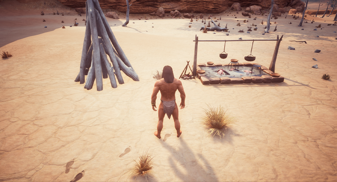 Conan Exiles cooking station