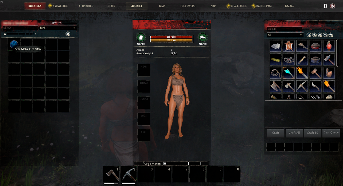 Conan Exiles star metal ore