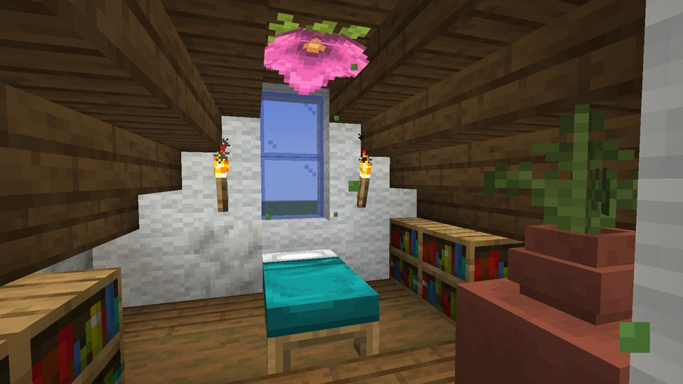 Spore Blossom in a Bedroom