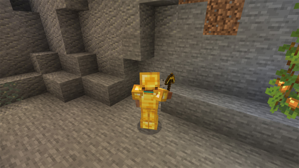 Gold in Minecraft Scalacube