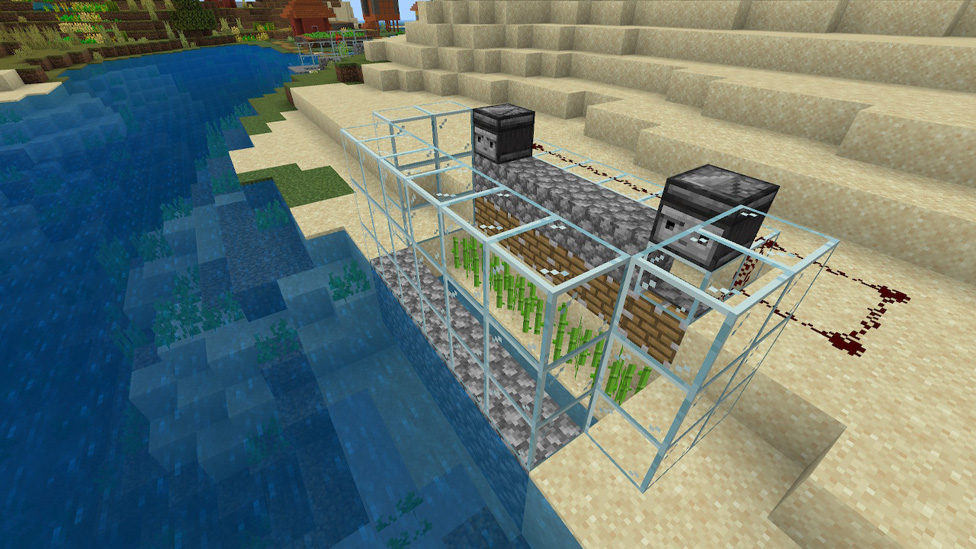 How to make an automatic sugarcane farm scalacube