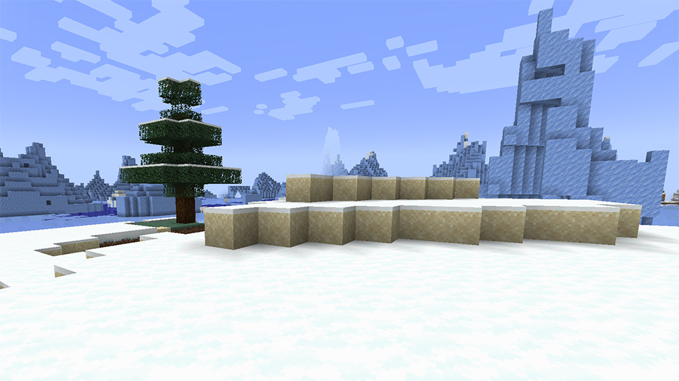 snow biome minecraft - apkafe