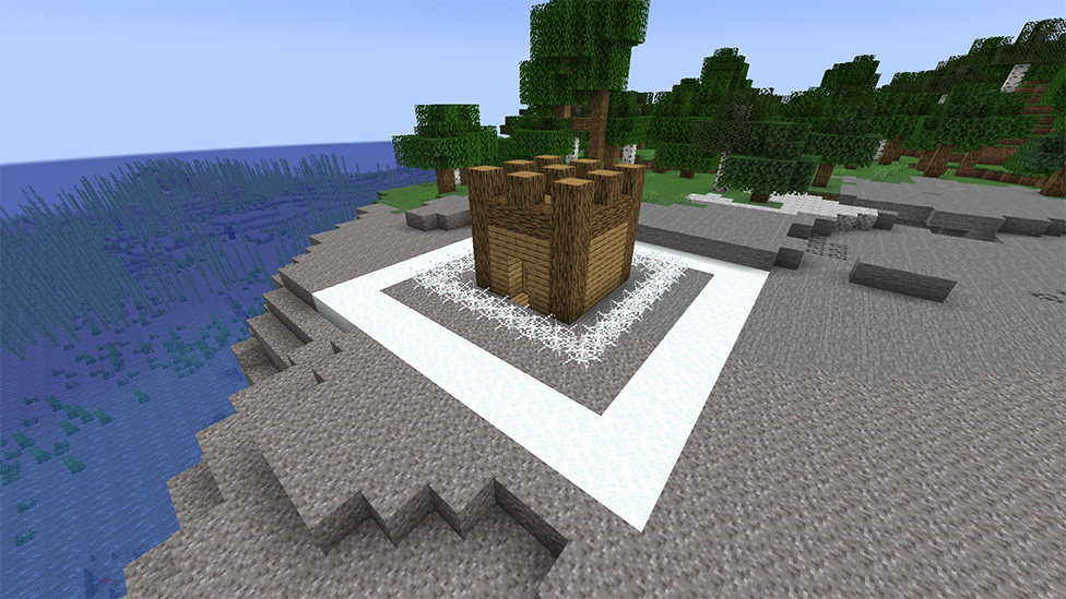 Powdered Snow Base Defense