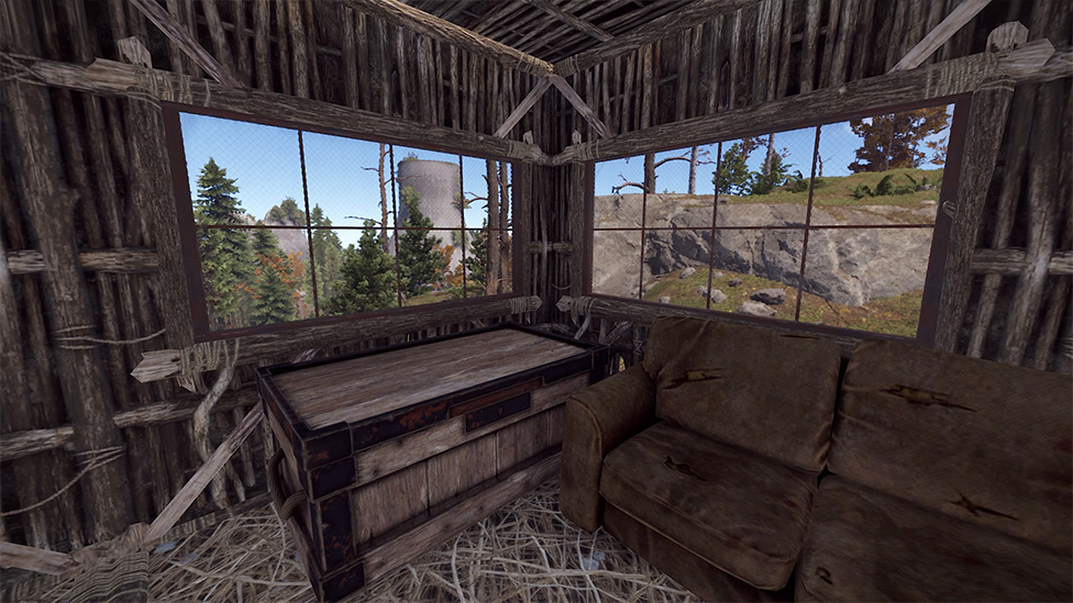 The Power Plant is Visible Through the Window