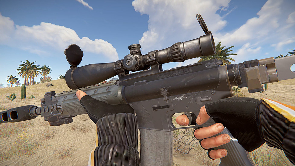 LR-300 Assault Rifle with Modifications