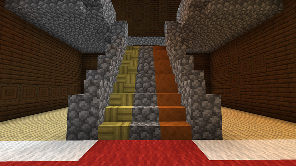 How To Make A Curved Staircase In Minecraft Crafting Elegance: How to Make Stairs in Minecraft - Scalacube