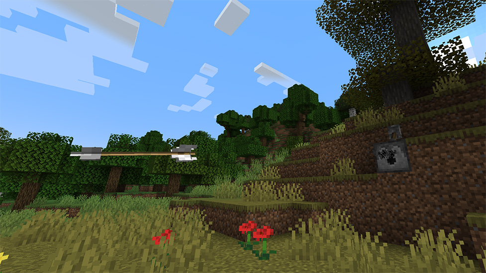 A Dispenser Shooting an Arrow