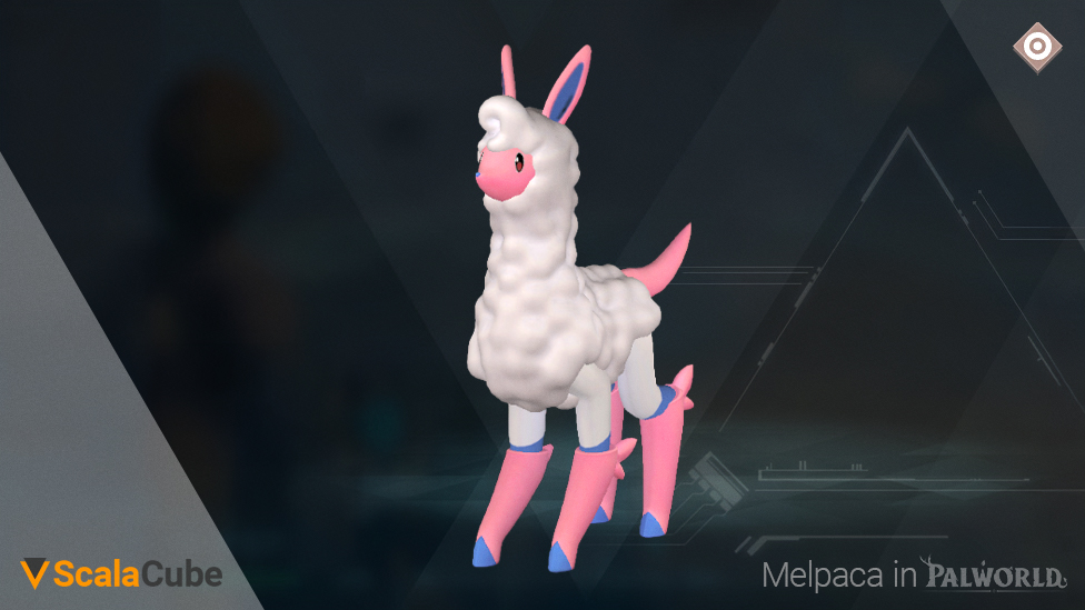 Melpaca in Palworld