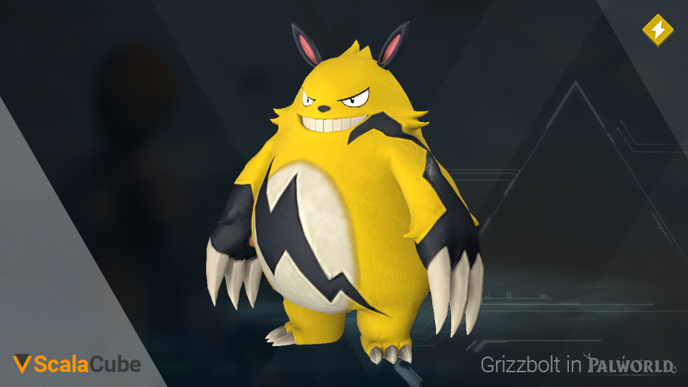 Grizzbolt in Palworld
