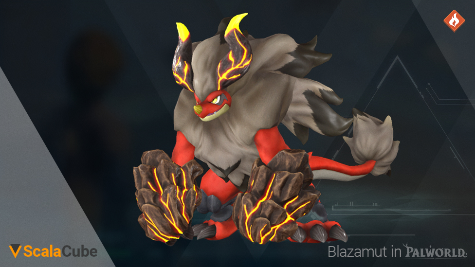 Blazamut in Palworld