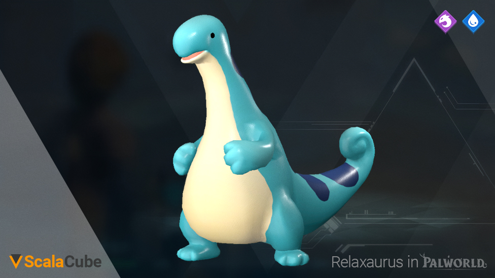 Relaxaurus in Palworld
