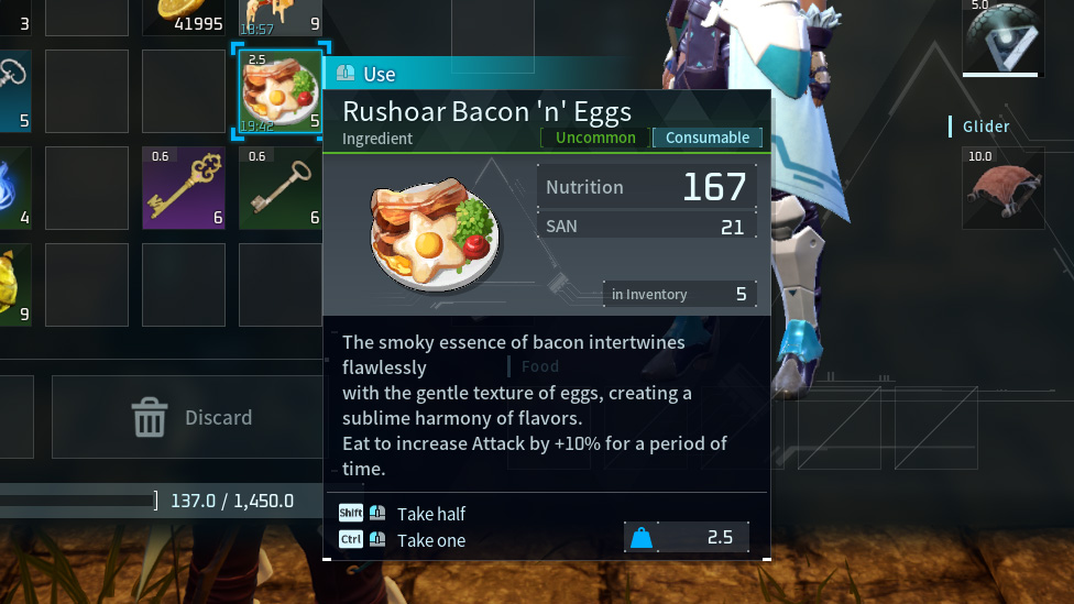 Rushoar Bacon 'n' Eggs