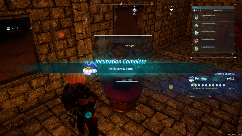 Large Damp Egg Hatched