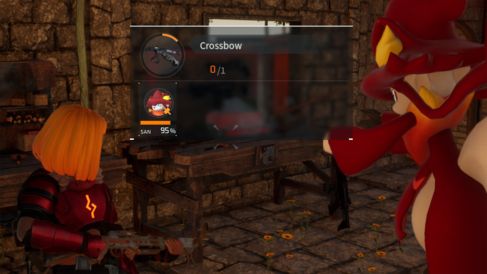 Crafting a Rare Crossbow at a Weapon Workbench