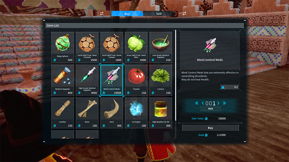 Mind Control Medication at Merchant's Store