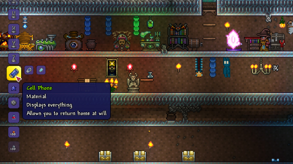 How to make a cellphone in Terraria Scalacube