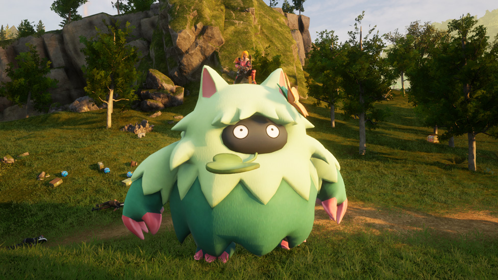 Riding a Wumpo Botan