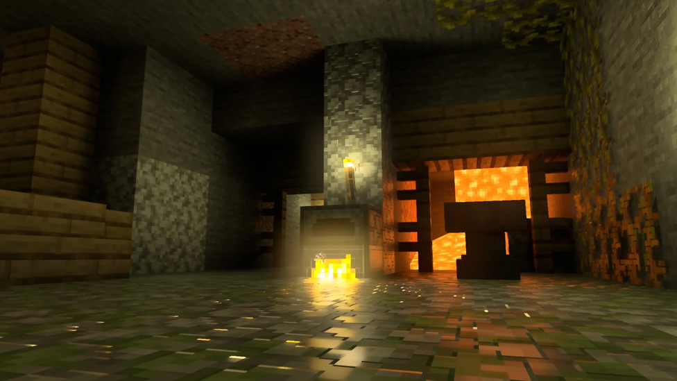 Minecraft with Ray Tracing