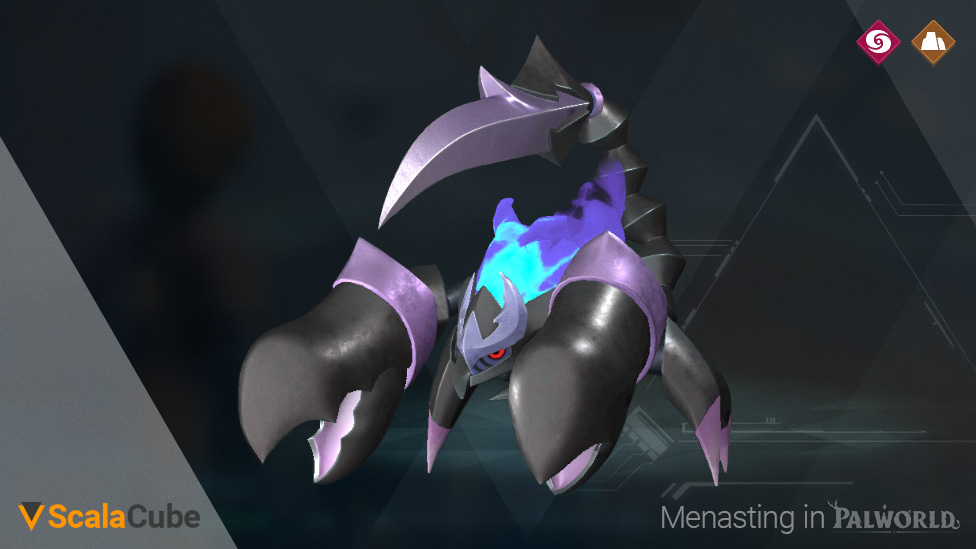 Menasting in Palworld