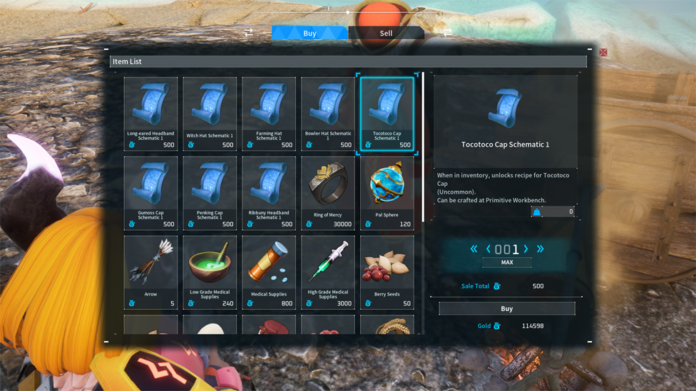 Tocotoco Cap Schematic