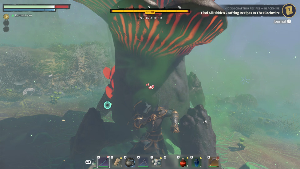 Defeating Red Mushroom Enemies