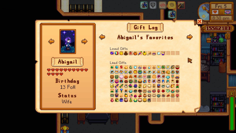 Gift Log