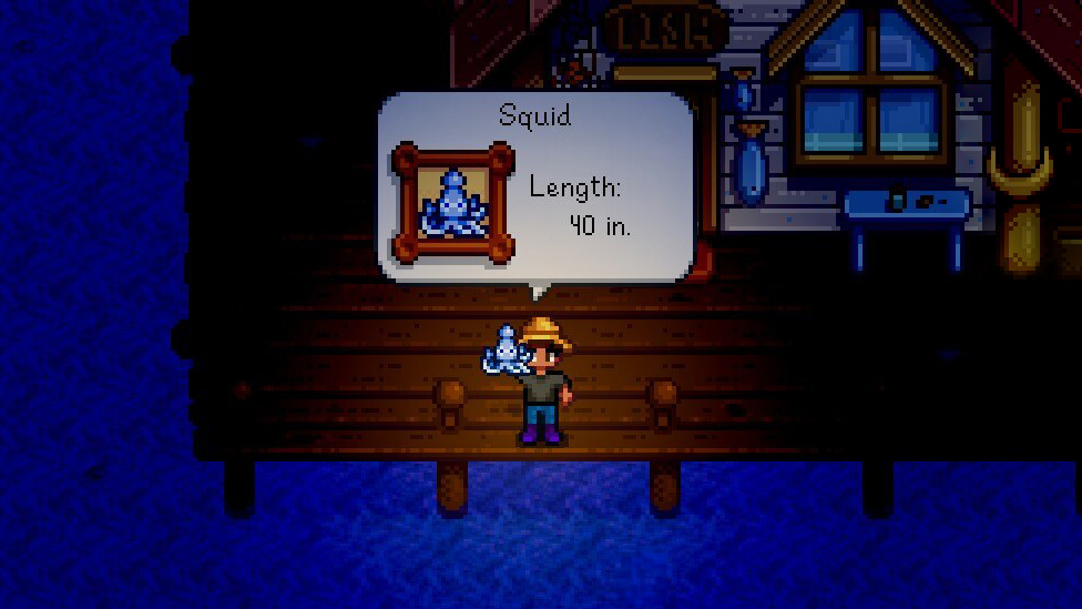 Squid is Caught