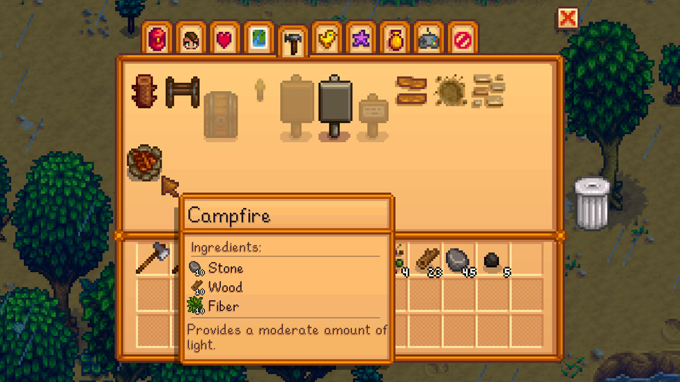 Crafting Campfire