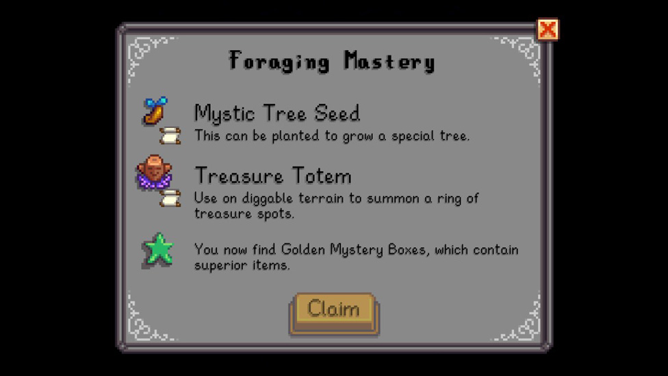 Foraging Mastery