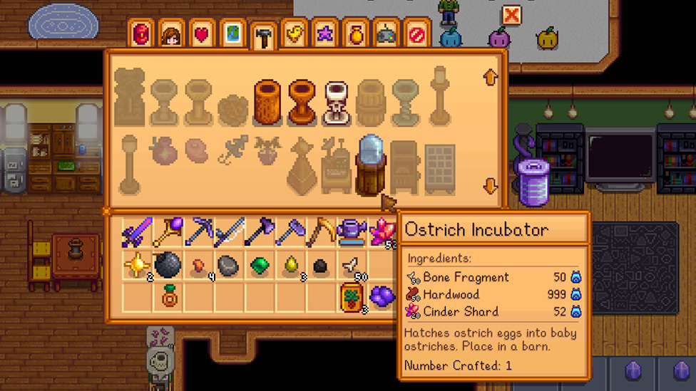 Utilising Cinder Shards