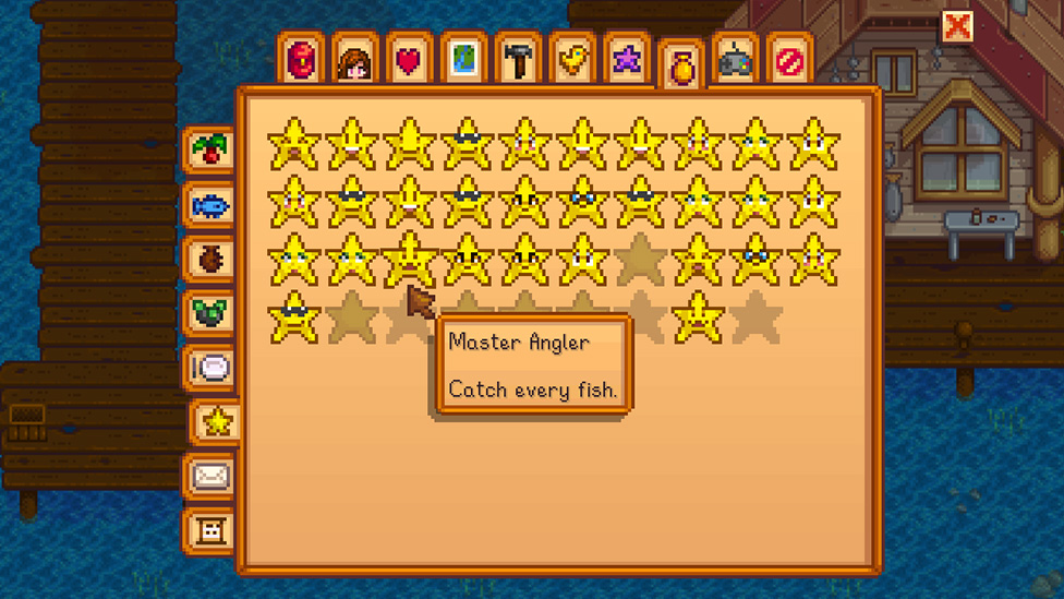 Master Angler Achievement